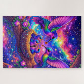 Quebra-Cabeça (Puzzle) Família Beija-Flor ジグソーパズル (横)