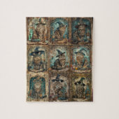 Quebra-Cabeça (Puzzle) Halloween das 9 Vidas ジグソーパズル (縦)