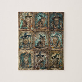 Quebra-Cabeça (Puzzle) Halloween das 9 Vidas ジグソーパズル