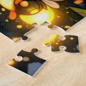 Quebra-Cabeça (Puzzle) Meia-noite com Beija-Flores ジグソーパズル (側面)