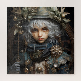 Quebra-Cabeça (Puzzle) Menina do Outono ジグソーパズル