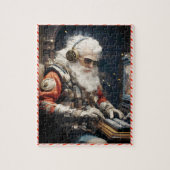 Quebra-Cabeça (Puzzle) Natal Cyberpunk ジグソーパズル (縦)