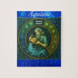 Quebra-Cabeça (Puzzle) Signo de Aquário ジグソーパズル