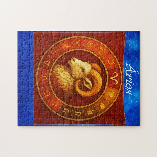 Quebra-Cabeça (Puzzle) Signo de Áries ジグソーパズル (横)