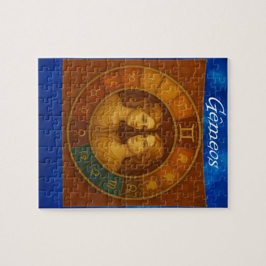 Quebra-Cabeça (Puzzle) Signo de Gêmeos ジグソーパズル (横)