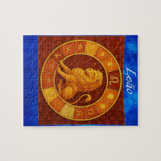 Quebra-Cabeça (Puzzle) Signo de Leão ジグソーパズル (横)