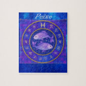 Quebra-Cabeça (Puzzle) Signo de Peixes ジグソーパズル (縦)