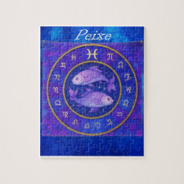 Quebra-Cabeça (Puzzle) Signo de Peixes ジグソーパズル