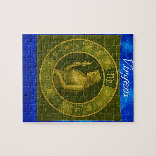 Quebra-Cabeça (Puzzle) Signo de Virgem ジグソーパズル (横)