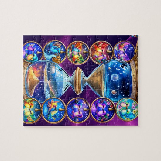 Quebra-Cabeça (Puzzle) Tempo dos Beija-Flores ジグソーパズル (横)