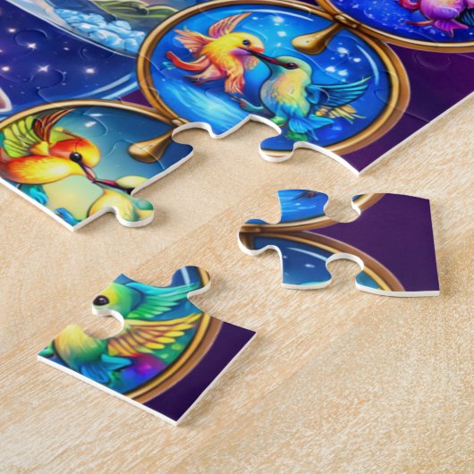 Quebra-Cabeça (Puzzle) Tempo dos Beija-Flores ジグソーパズル (側面)