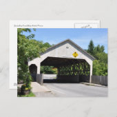 Quechee Gorge Covered Bridge – はがき (正面/裏面)