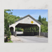 Quechee Gorge Covered Bridge – はがき (正面)