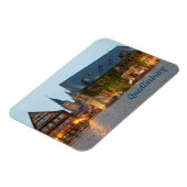 Quedlinburgのナイトフォト マグネット (左側)