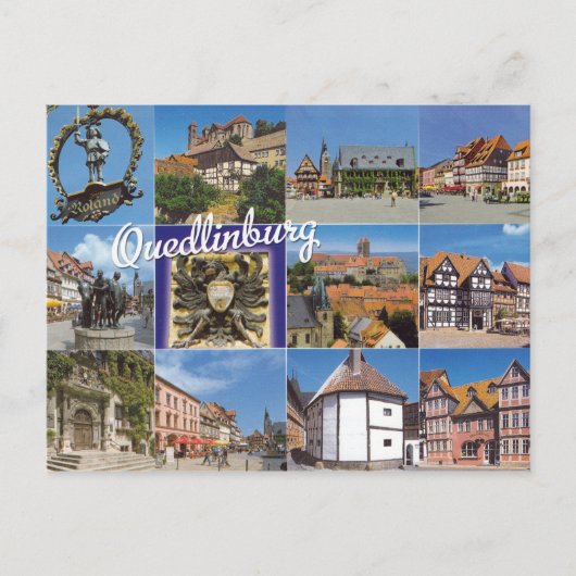 Quedlinburg – はがき (正面)