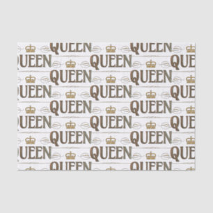 QUEEN書道レタリング-エレガントリッチ王室の 薄葉紙