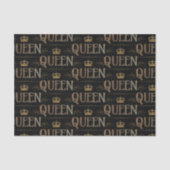 QUEEN書道レタリング-エレガントリッチ王室の 薄葉紙 (正面)