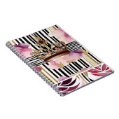 QUEEN毎日一日中。水彩クラウンメモ帳 ノートブック (右側)