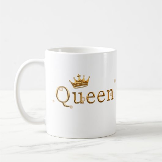 QUEEN コーヒーマグカップ (左)