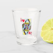QUEEN ショットグラス (正面)