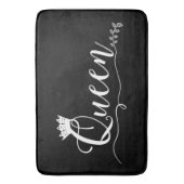 "QUEEN" – ラグ バスマット (正面縦)