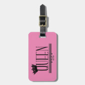 「QUEEN」 – 全く素晴らしい！ ラゲッジタグ (正面縦)