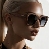 Queen A Wooden Sunglasses – Personalized 2026 サングラス