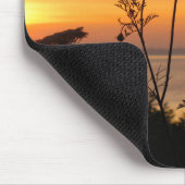 Queen Anne's Lace at Sunset - Fishers Island, NY マウスパッド (コーナー)