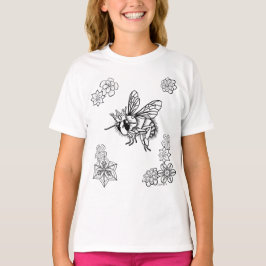 Queen Bee花付きSonja A.S. Tシャツ