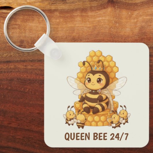 Queen Bee キーホルダー (正面)