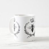 Queen Bee コーヒーマグカップ (正面左)