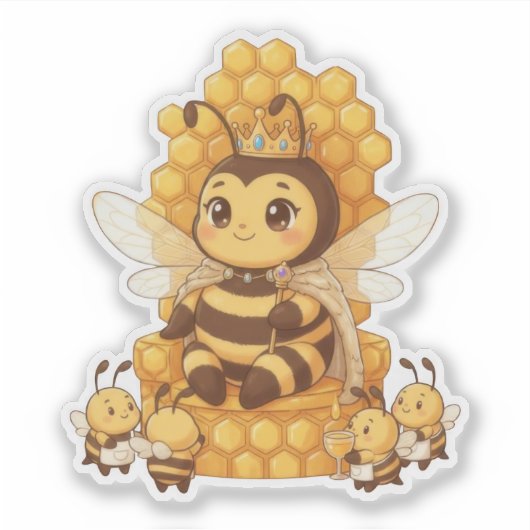 Queen Bee シール (正面)