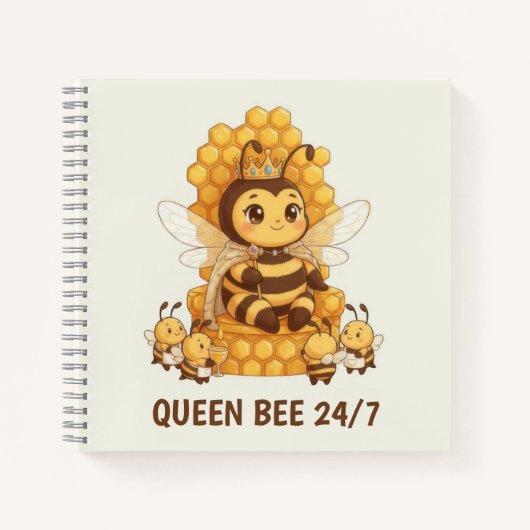 Queen Bee ノートブック (正面)