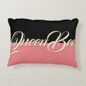 Queen Bee 12" x 16" アクセントクッション (裏面)