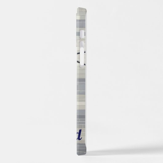 Queen Bee Mosaic Phone Case – Honeycore Geometric  iPhoneケース (左側面)