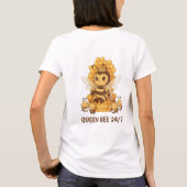 Queen Bee Tシャツ (裏面)