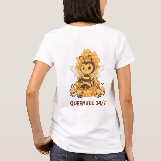 Queen Bee Tシャツ (裏面)