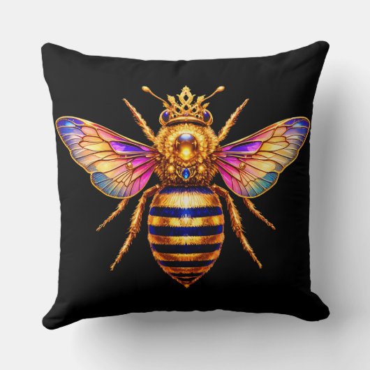 Queen Bee With Crown クッション (裏面)