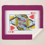 QUEEN CARD シェルパブランケット (正面(横))