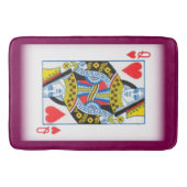 QUEEN CARD バスマット (正面)