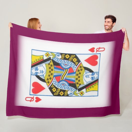 QUEEN CARD フリースブランケット (インサイチュ)