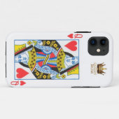 QUEEN CARD Case-Mate iPhoneケース (裏面(横))