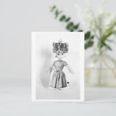 Queen doll - Orsennes la Reine ポストカード (スタンド正面)