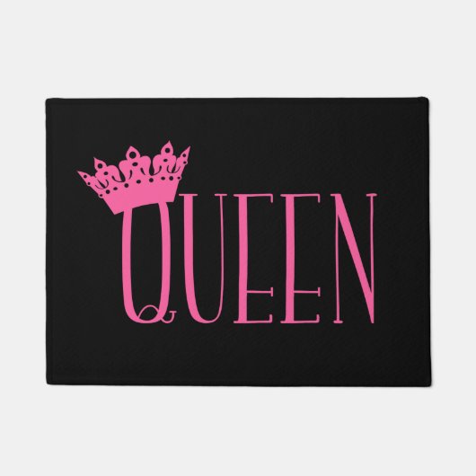 "QUEEN" - Door Mat ドアマット (正面)