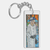 Queen Elizabeth At Paddington Station キーホルダー (正面左)