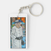 Queen Elizabeth At Paddington Station キーホルダー (裏面)