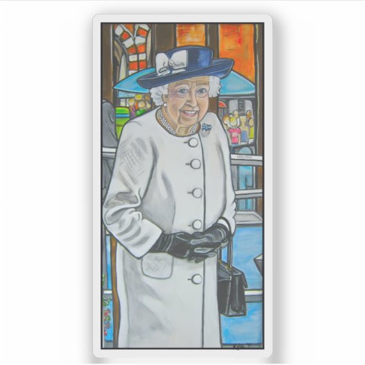 Queen Elizabeth At Paddington Station シール (正面)