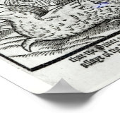 Queen Elizabeth I  at a stag hunt ポスター (角)