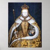 Queen Elizabeth I: Coronation ポスター (正面)