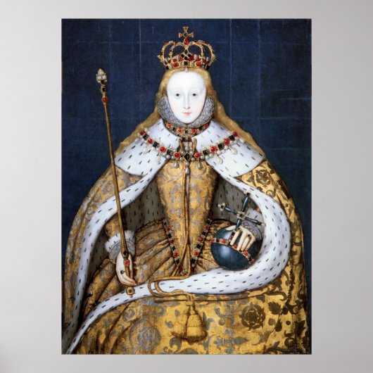 Queen Elizabeth I: Coronation ポスター (正面)